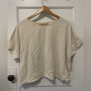 Elizabeth Suzann Georgia top in raw silk